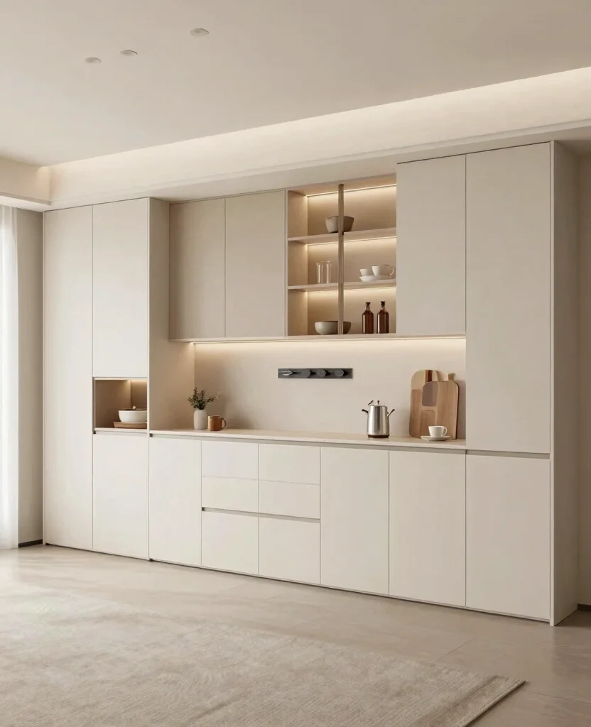 19 Types of Kitchen Cabinets That Will Transform Your Cooking Space (You Won't Believe #7!) - 13. Built-In Cabinets 1