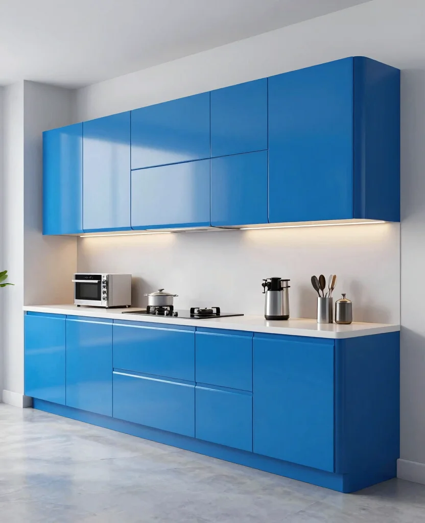 19 Types of Kitchen Cabinets That Will Transform Your Cooking Space (You Won't Believe #7!) - 17. Futuristic Cabinets 1