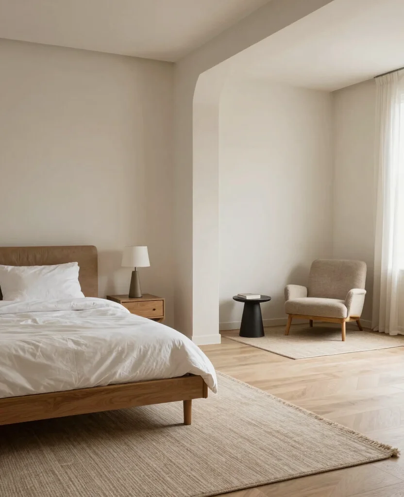 19 Zen-Inspired Bedroom Ideas That Will Turn Your Space into a Serene Sanctuary! - 11. Create Zones for Relaxation 1