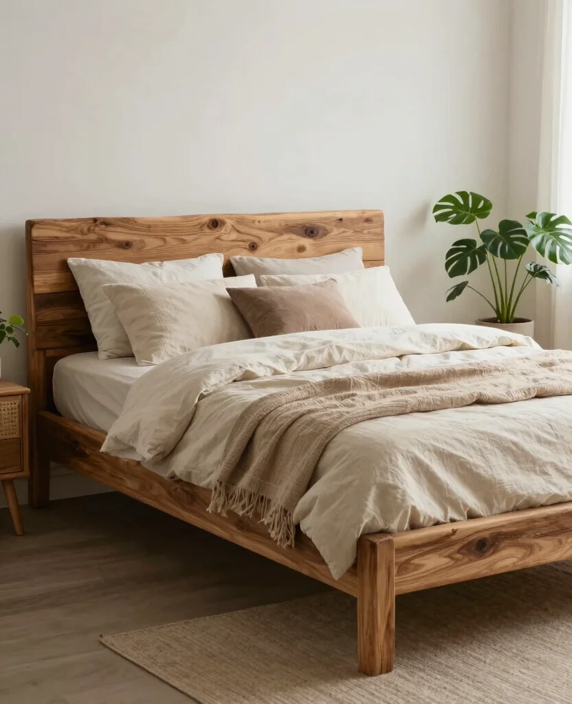 19 Zen-Inspired Bedroom Ideas That Will Turn Your Space into a Serene Sanctuary! - 14. Focus on Sustainable Materials 1