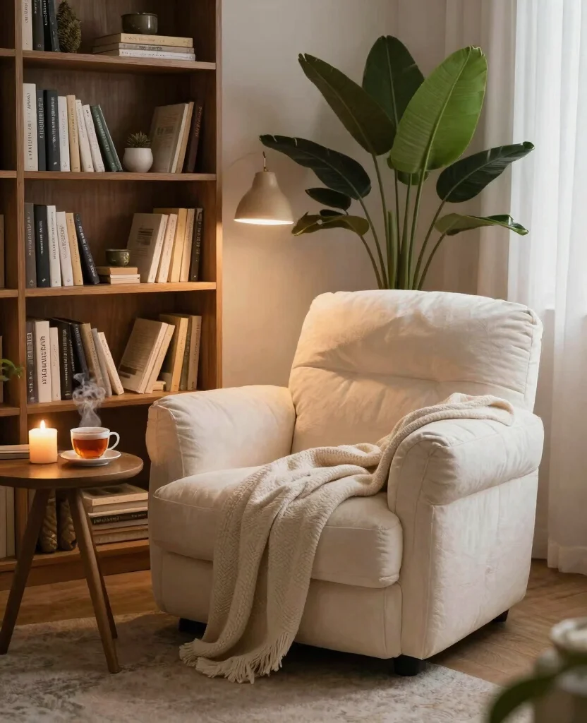 19 Zen-Inspired Bedroom Ideas That Will Turn Your Space into a Serene Sanctuary! - 3. Create a Cozy Reading Nook 1