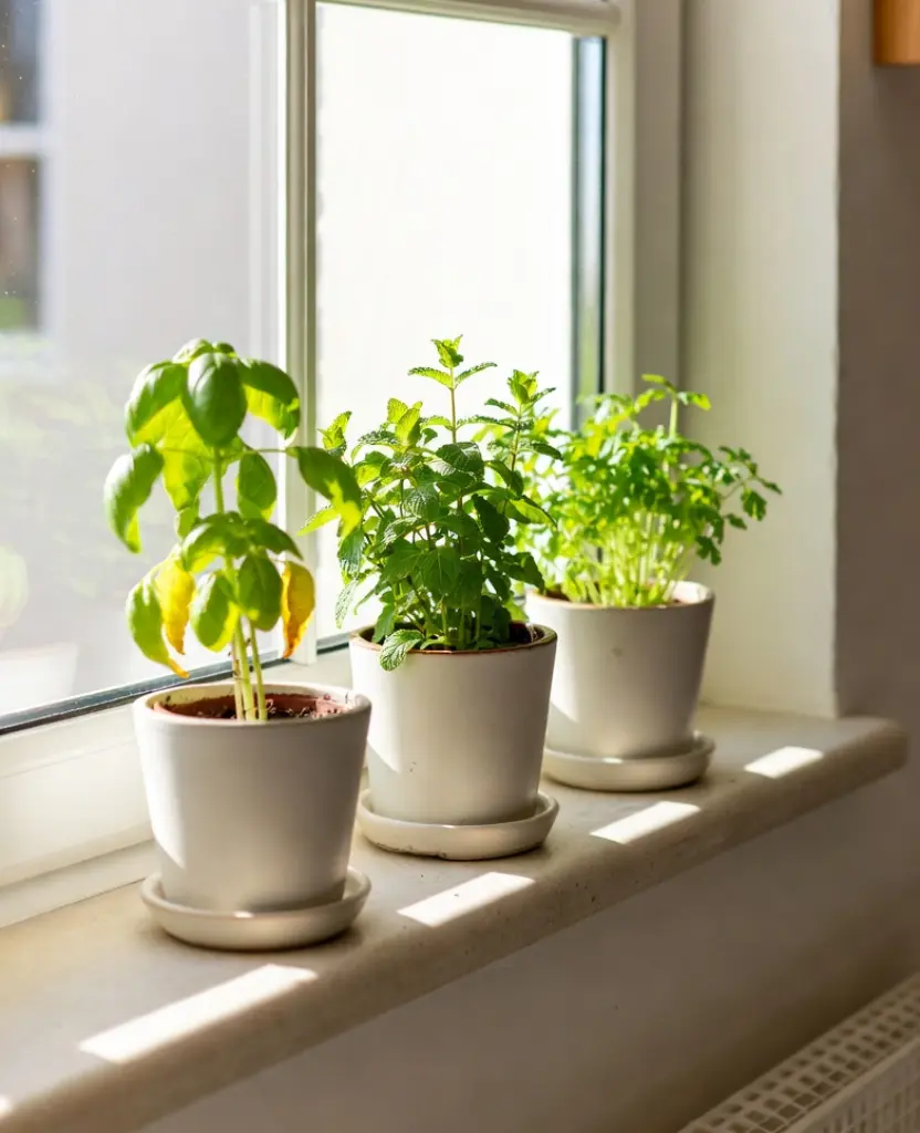 10 Simple Kitchen Upgrades That Make Your Space Look Classy, Organized & Super Practical 10 Simple Kitchen Upgrades / Add Fresh Greenery or Herb Pots