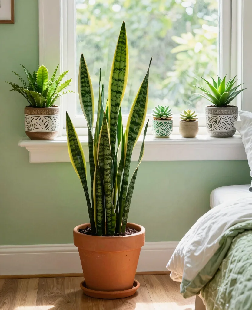 Discover 19 Unique Hacienda Style Bedroom Ideas That'll Spark Your Creativity! 160 Discover 19 Unique Hacienda Style Bedroom Ideas That'll Spark Your Creativity! - 15. Decorative Plants