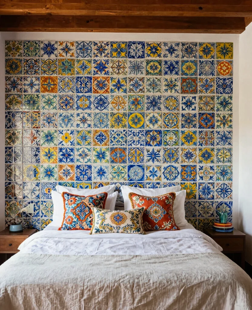 Discover 19 Unique Hacienda Style Bedroom Ideas That'll Spark Your Creativity! 46 Discover 19 Unique Hacienda Style Bedroom Ideas That'll Spark Your Creativity! - 5. Stunning Talavera Tiles