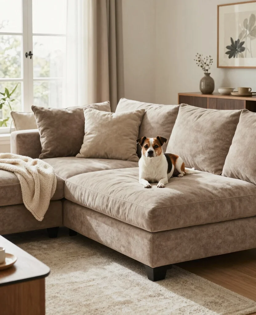 Discover the 19 Best Sectional Sofas for Heavy People (You'll Love #7!) - 10. The Pet-Friendly Sectional 1
