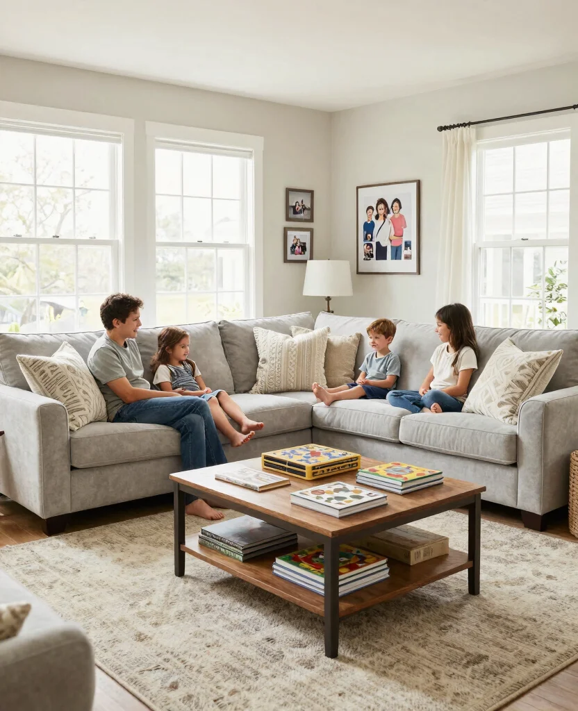 Discover the 19 Best Sectional Sofas for Heavy People (You'll Love #7!) - 7. The Family Favorite Sectional 1