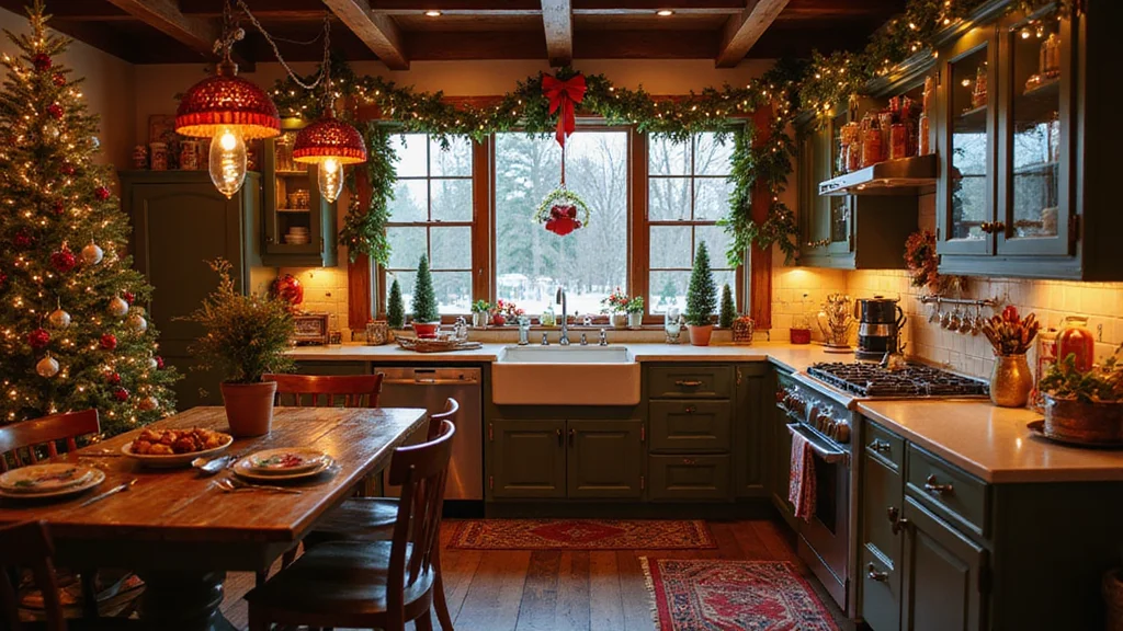 Transform Your Space: 19 Christmas Kitchen Decor Ideas You Can't Miss!