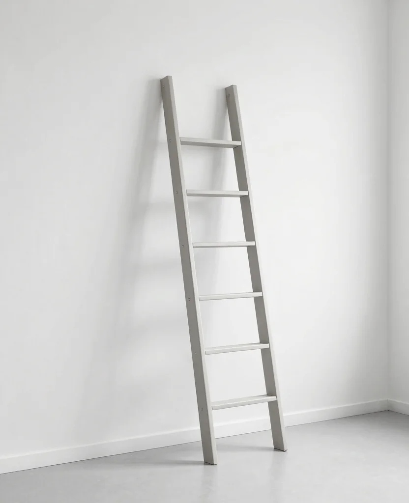 Unlock Hidden Storage: 19 Best Loft Ladders for Small spaces You Can't Miss! 156 Unlock Hidden Storage: 19 Best Loft Ladders for Small Areas You Can't Miss! - 15. Minimalist Loft Ladder 1