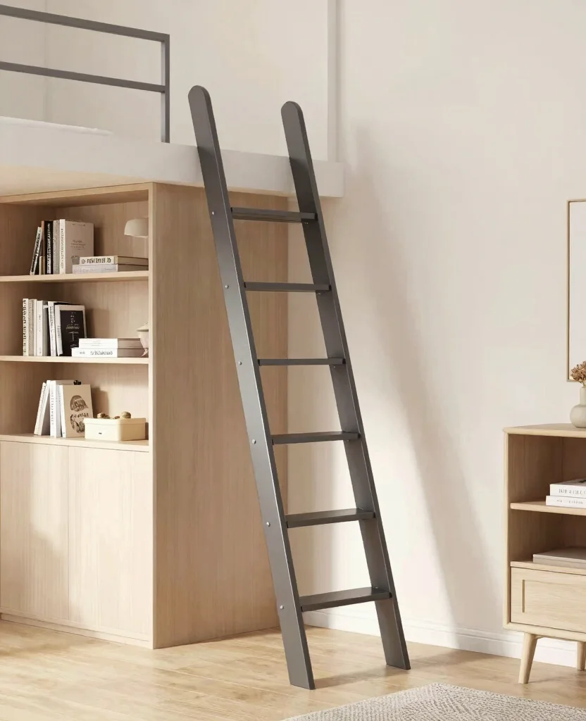 Unlock Hidden Storage: 19 Best Loft Ladders for Small spaces You Can't Miss! 68 Unlock Hidden Storage: 19 Best Loft Ladders for Small Areas You Can't Miss! - 7. Space-Saving Loft Ladder 1