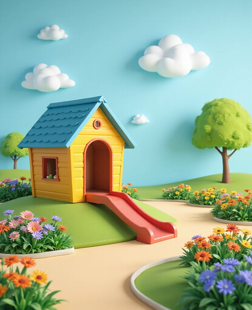 Unlock the Potential: 19 Sloped Side Yard Landscaping Ideas You Can't Miss! - 19. Kid-Friendly Spaces