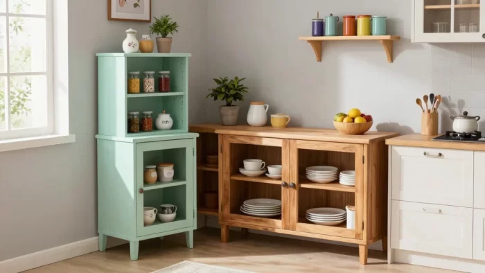 Unlock the Secrets: 19 Small Corner Cabinets That Maximize Your Kitchen Space!