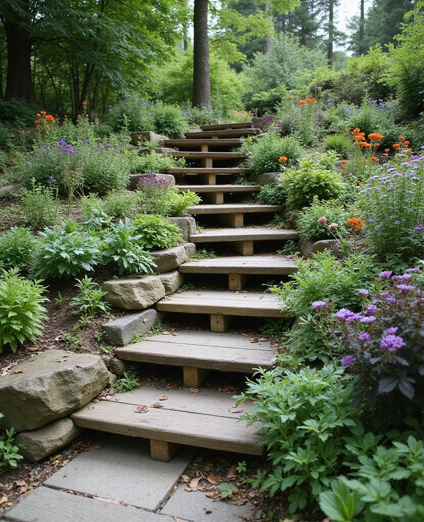 Unlock the Secrets: 19 Small Sloped Garden Ideas to Maximize Your Space! - 1. Embrace Terracing