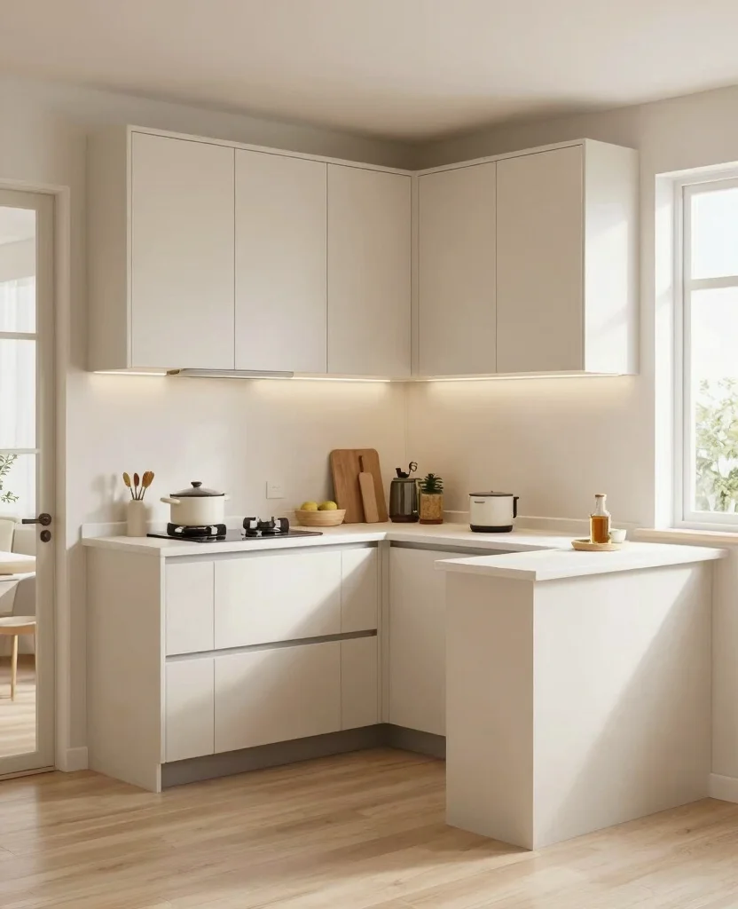 Unlock the Secrets of 19 Stunning L-Shaped Kitchen Layouts (You Won't Believe #4!) - 5. Efficient Layouts for Small Spaces 1