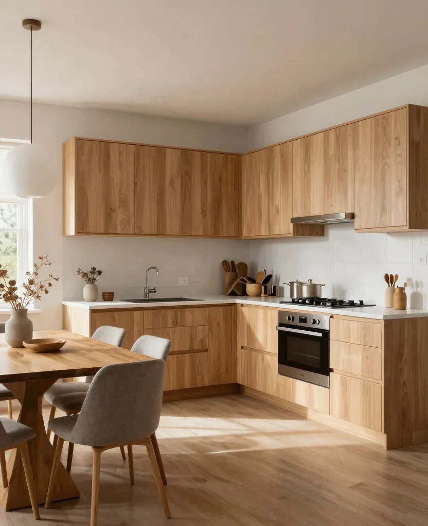 Unlock the Secrets of 19 Stunning L-Shaped Kitchen Layouts (You Won't Believe #4!) - 6. Open-concept Bliss 1