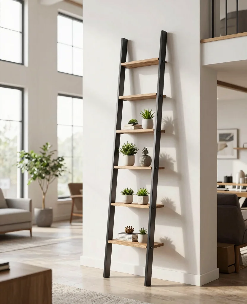 19 Clever Wall Mounted Loft Ladders to Upgrade Your Renovation Game (Don’t Miss #4!) - 9. Multi-Purpose Ladders 1