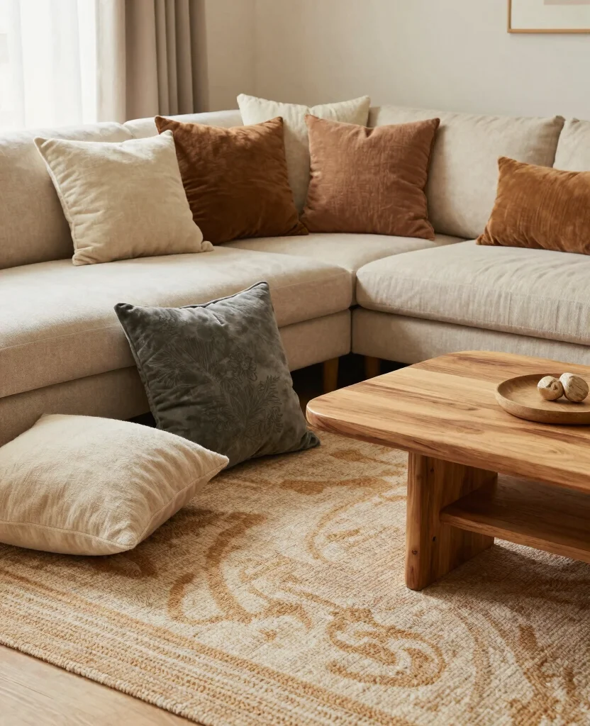 19 Living Room Design Mistakes That Are Ruining Your Space (You Won't Believe #7!) - 13. Skipping on Textures 1