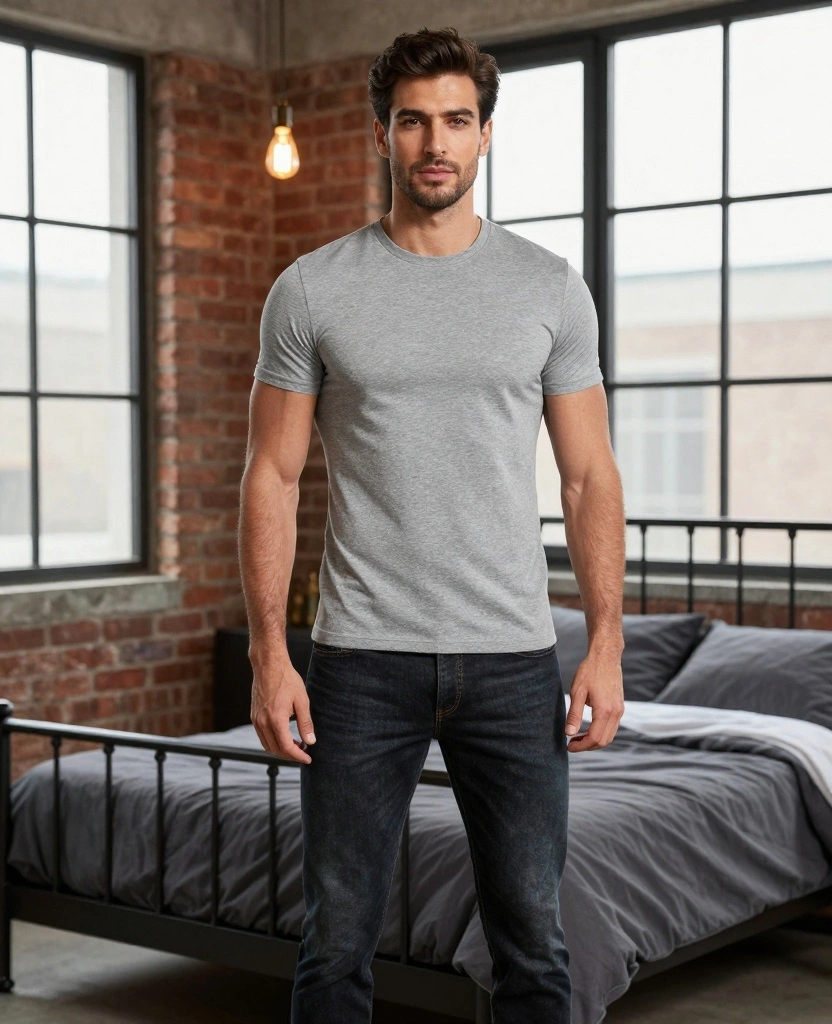 19 Stylish Men's Bedroom Ideas That Will Transform Your Space (You Won't Believe #7!) - 1. Industrial Chic 1