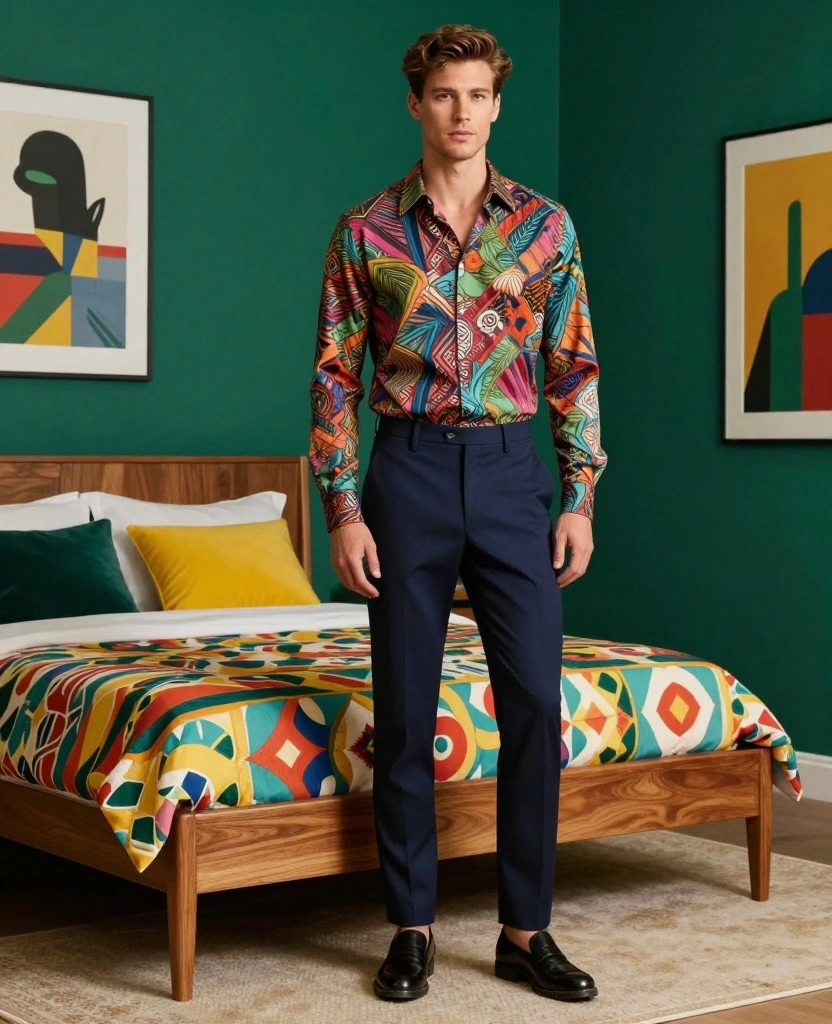 19 Stylish Men's Bedroom Ideas That Will Transform Your Space (You Won't Believe #7!) - 5. Bold Colors 1