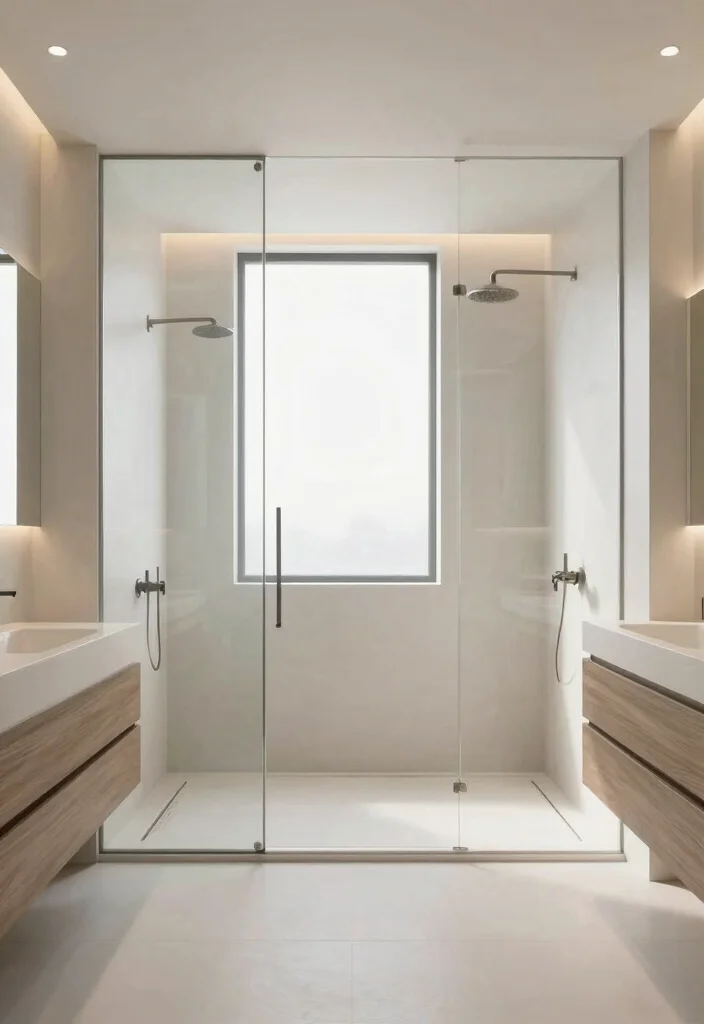 20 Awkward Bathroom Layout Ideas That Will Make You Rethink Your Space! - 17. The Open Concept Bath 1