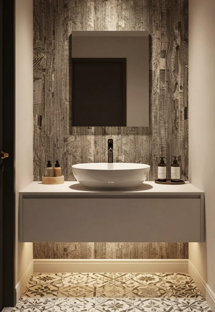 20 Awkward Bathroom Layout Ideas That Will Make You Rethink Your Space! - 2. Floating Fixtures Fun 1