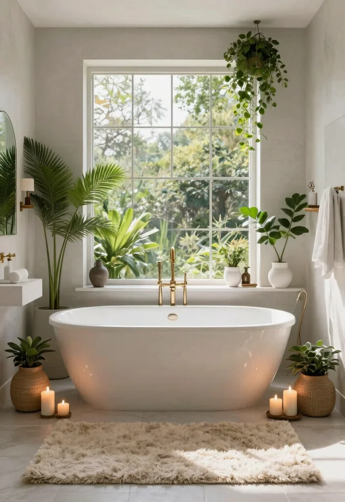 20 Awkward Bathroom Layout Ideas That Will Make You Rethink Your Space! - 5. The Unexpected Tub 1