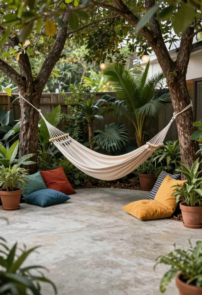 20 Stunning Concrete Patio Ideas That Will Transform Your Backyard Into an Oasis! - 16. Cozy Nooks and Corners 1