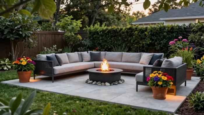 20 Stunning Concrete Patio Ideas That Will Transform Your Backyard Into an Oasis!