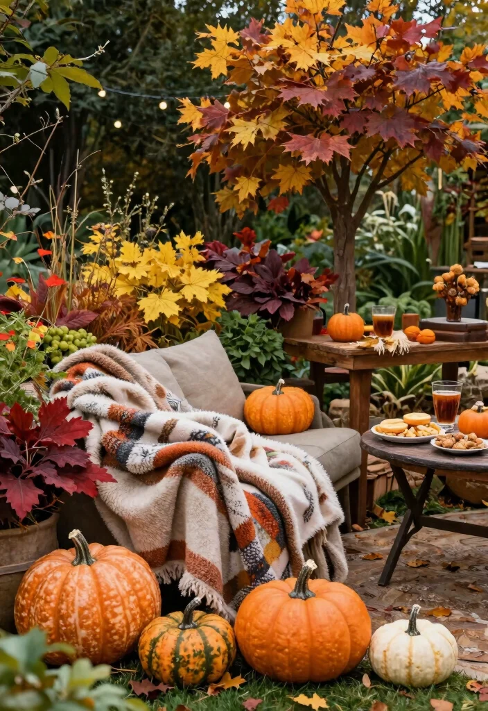 15 Small Garden Around Fence Ideas That Will Transform Your Yard into a Hidden Oasis! - 15. Seasonal Decor for Year-Round Charm 1