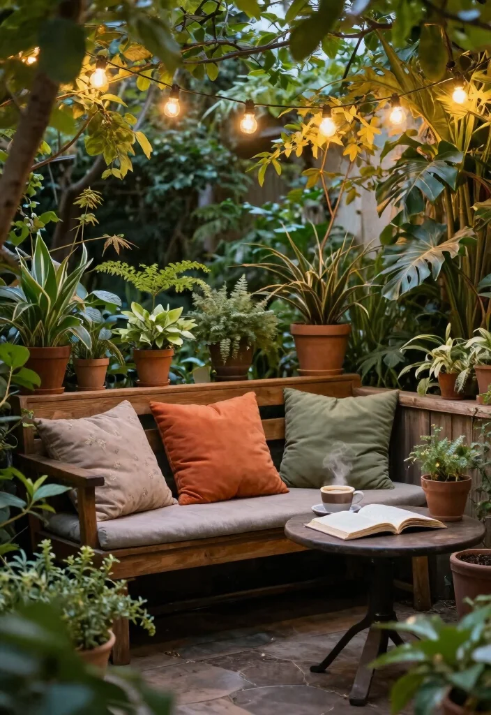 15 Small Garden Around Fence Ideas That Will Transform Your Yard into a Hidden Oasis! - 3. Cozy Nooks for Relaxation 1