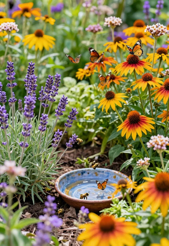 15 Small Garden Around Fence Ideas That Will Transform Your Yard into a Hidden Oasis! - 8. Butterfly and Pollinator Gardens 1