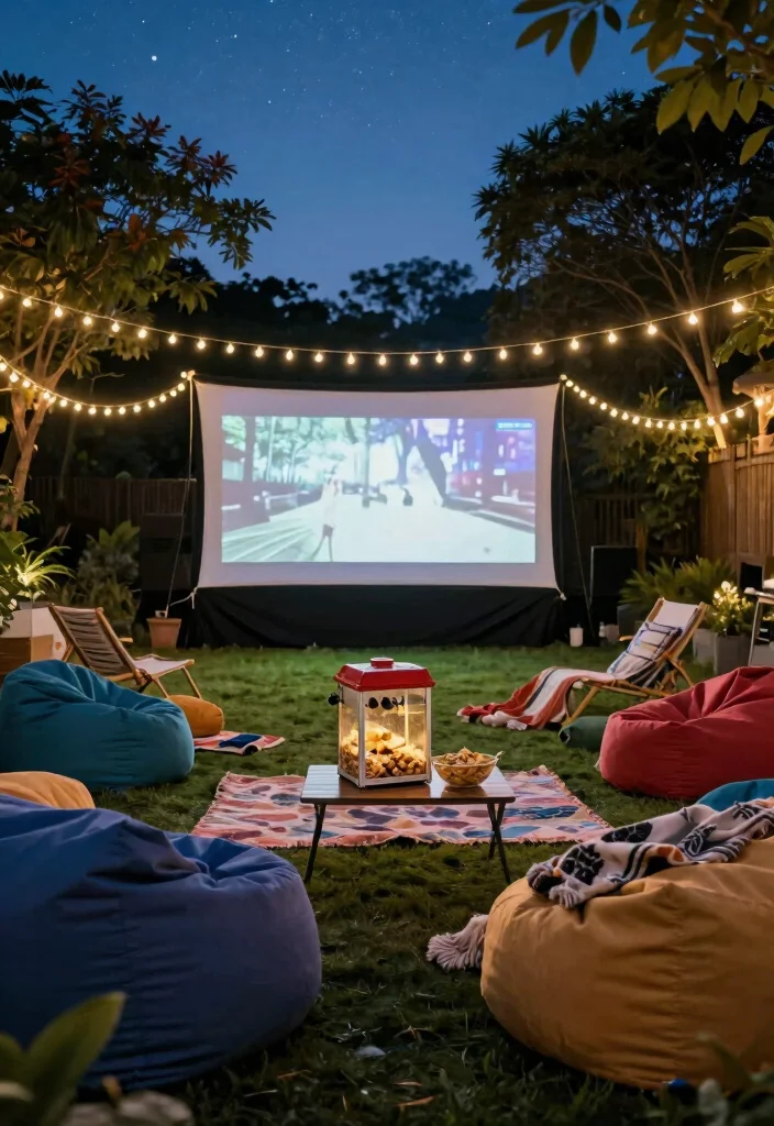 15 Stunning Australian Backyard Ideas for Ultimate Outdoor Entertaining (You Won't Believe #9!) 4 15 Stunning Australian Backyard Ideas for Ultimate Outdoor Entertaining (You Won't Believe #9!) - 3. Outdoor Movie Theatre 1