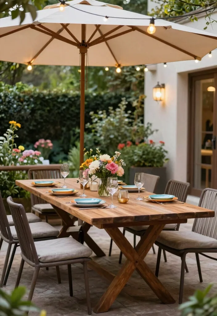 15 Stunning Australian Backyard Ideas for Ultimate Outdoor Entertaining (You Won't Believe #9!) 16 15 Stunning Australian Backyard Ideas for Ultimate Outdoor Entertaining (You Won't Believe #9!) - 5. Chic Outdoor Dining 1