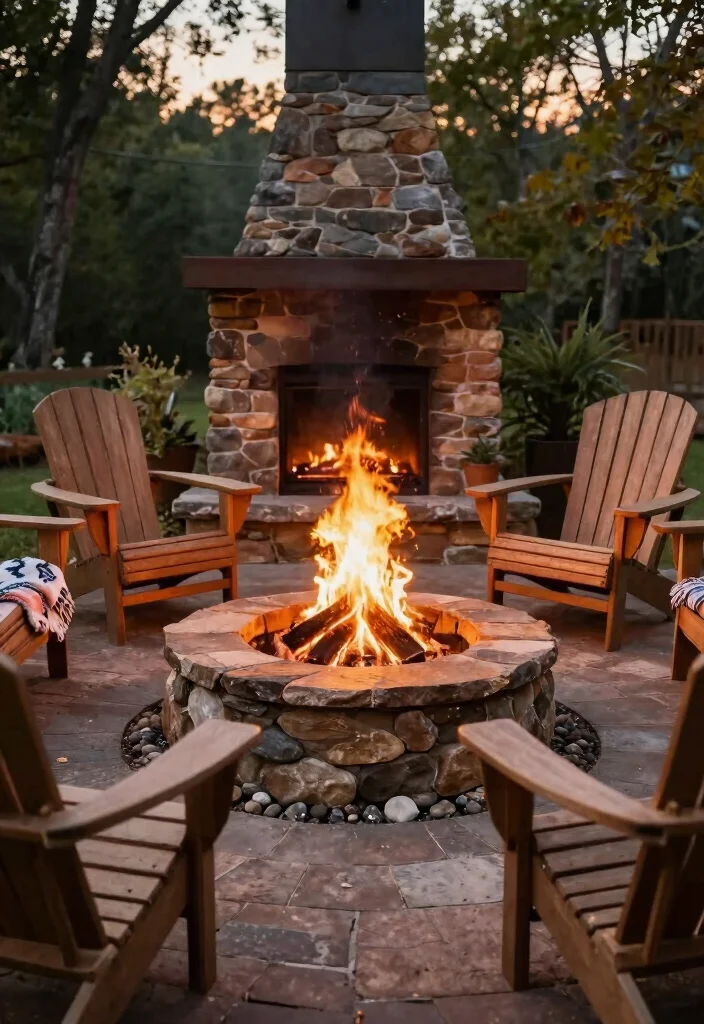 15 Stunning Australian Backyard Ideas for Ultimate Outdoor Entertaining (You Won't Believe #9!) 18 15 Stunning Australian Backyard Ideas for Ultimate Outdoor Entertaining (You Won't Believe #9!) - 7. Rustic Fire Pit Setup 1