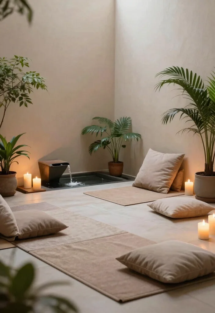 15 Stunning Living Room Alcove Ideas That'll Make You Want to Redecorate ASAP! 15 15 Stunning Living Room Alcove Ideas That'll Make You Want to Redecorate ASAP! - 4. Serene Meditation Space 1