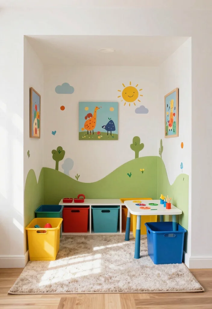 15 Stunning Living Room Alcove Ideas That'll Make You Want to Redecorate ASAP! 31 15 Stunning Living Room Alcove Ideas That'll Make You Want to Redecorate ASAP! - 8. Multi-functional Play Area 1