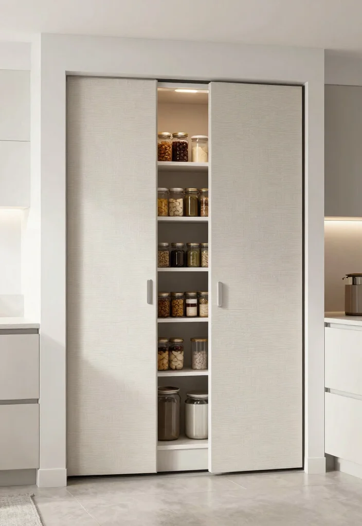 15+ Awkward Kitchen Layout Ideas That'll Make You Rethink Your Space! - 5. The Hidden Pantry 1