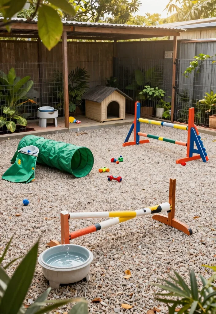 15+ Backyard Landscaping Ideas for Dogs That'll Make Your Pup's Tail Wag! - 1. A Dedicated Dog Run 1