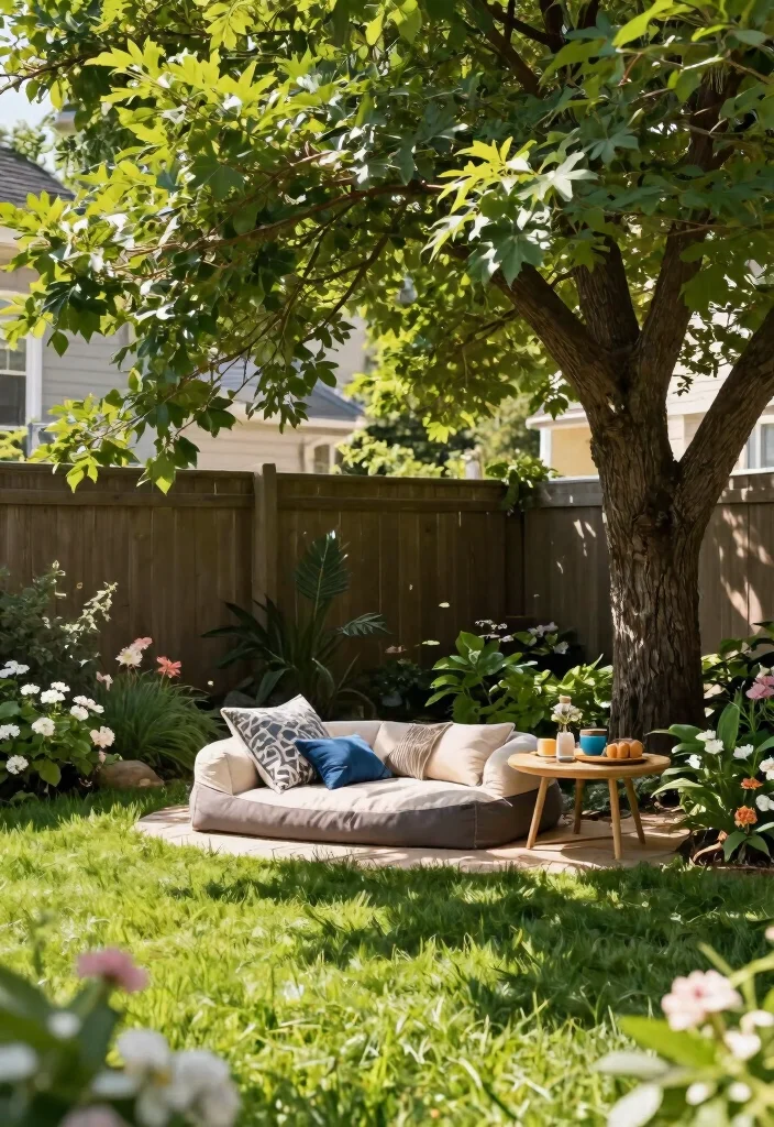 15+ Backyard Landscaping Ideas for Dogs That'll Make Your Pup's Tail Wag! - 3. Cozy Shade Spots 1