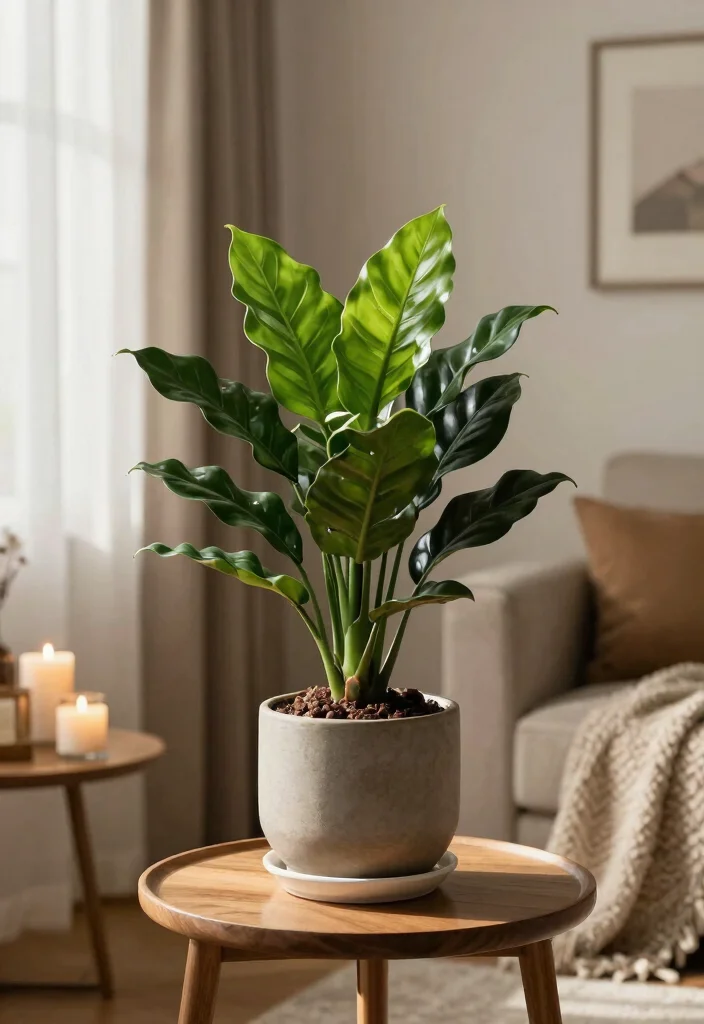 15 Best Plants for Your Living Room That Will Purify Your Air and Elevate Your Decor! 5 15 Best Plants for Your Living Room That Will Purify Your Air and Elevate Your Decor! - 4. ZZ Plant (Zamioculcas zamiifolia) 1