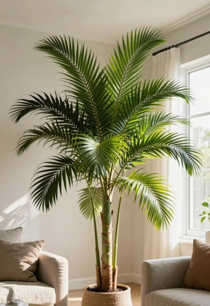 15 Best Plants for Your Living Room That Will Purify Your Air and Elevate Your Decor! 32 15 Best Plants for Your Living Room That Will Purify Your Air and Elevate Your Decor! - 9. Areca Palm (Dypsis lutescens) 1