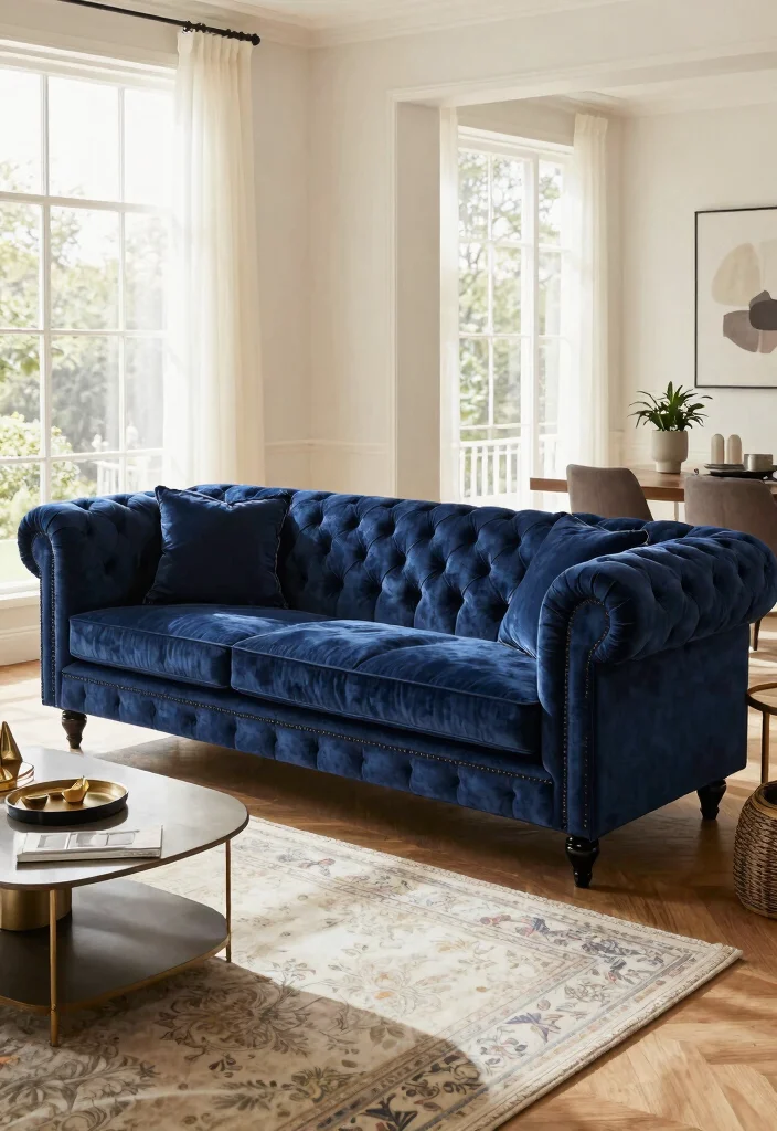 15 Best Sofas for Short People That'll Make You Feel Like Royalty (You Won't Believe #8!) - 15. The Charming Tufted Sofa 1