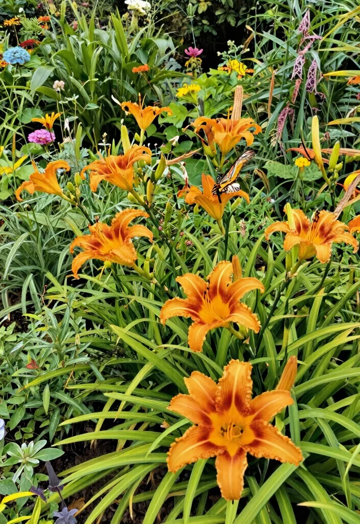 15 Brilliant Daylily Landscaping Ideas That'll Transform Your Garden Into a Colorful Paradise! - 8. Daylilies in Wildlife Gardens 1