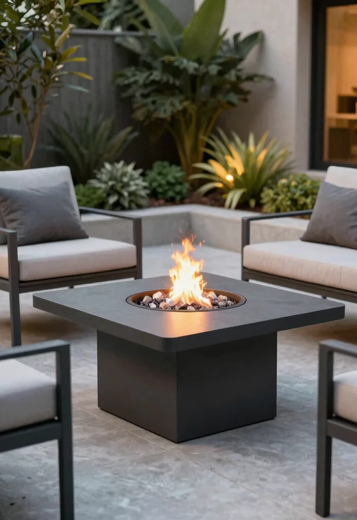 15 Cheap and Simple DIY Fire Pit Ideas That'll Ignite Your Backyard Fun! 6 15 Cheap and Simple DIY Fire Pit Ideas That'll Ignite Your Backyard Fun! - 5. Fire Pit Table 1