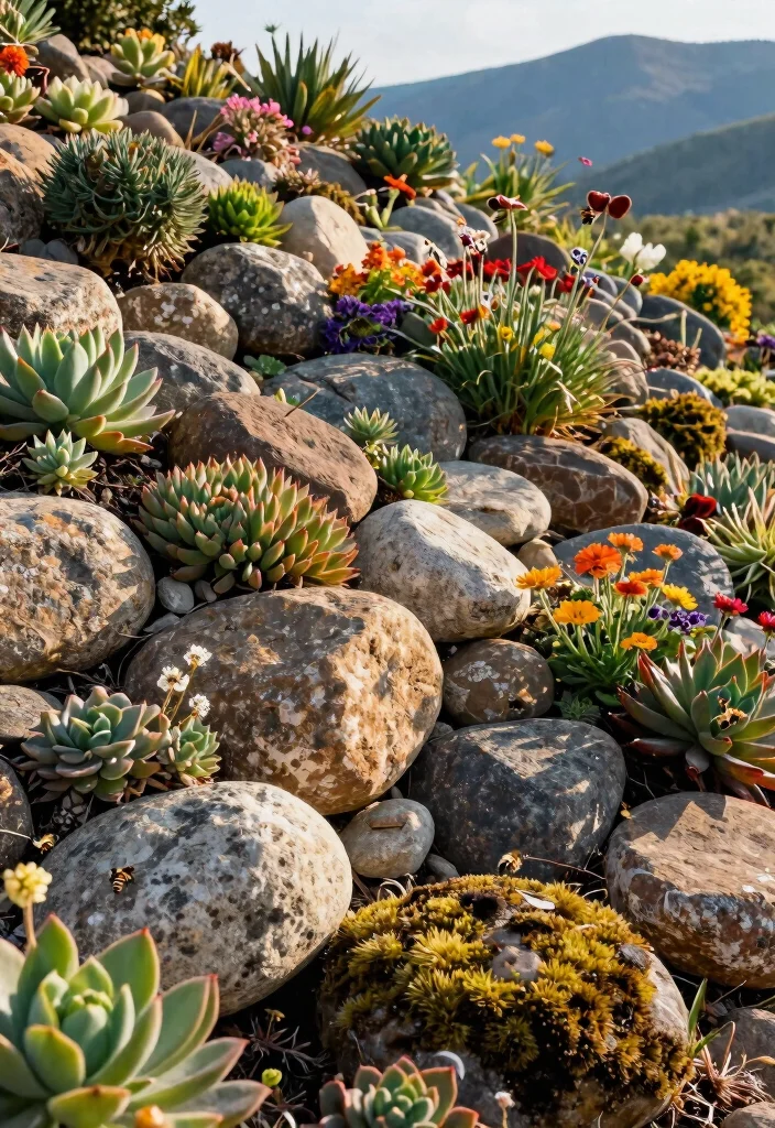 15 Clever Hillside Landscaping Ideas That'll Transform Your Slopes Into a Stunning Oasis! - 2. Rock Gardens 1