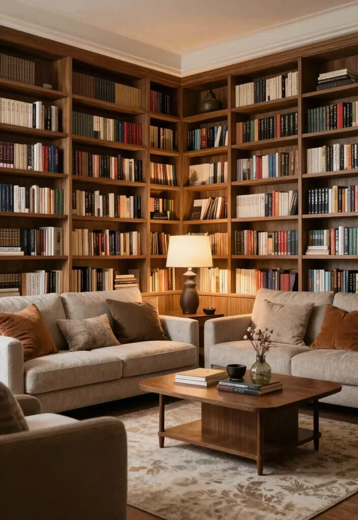 15 Cozy Living Room Library Ideas That'll Make You Want to Curl Up with a Book! 17 15 Cozy Living Room Library Ideas That'll Make You Want to Curl Up with a Book! - Conclusion 1