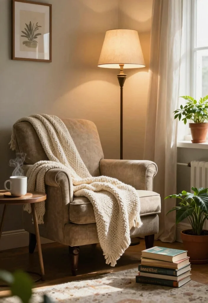 15 Farmhouse Bedroom Ideas That'll Make You Want to Snuggle Up All Day! - 15. A Cozy Reading Nook 1