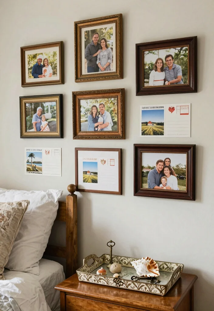 15 Farmhouse Bedroom Ideas That'll Make You Want to Snuggle Up All Day! - 8. Personal Touches 1