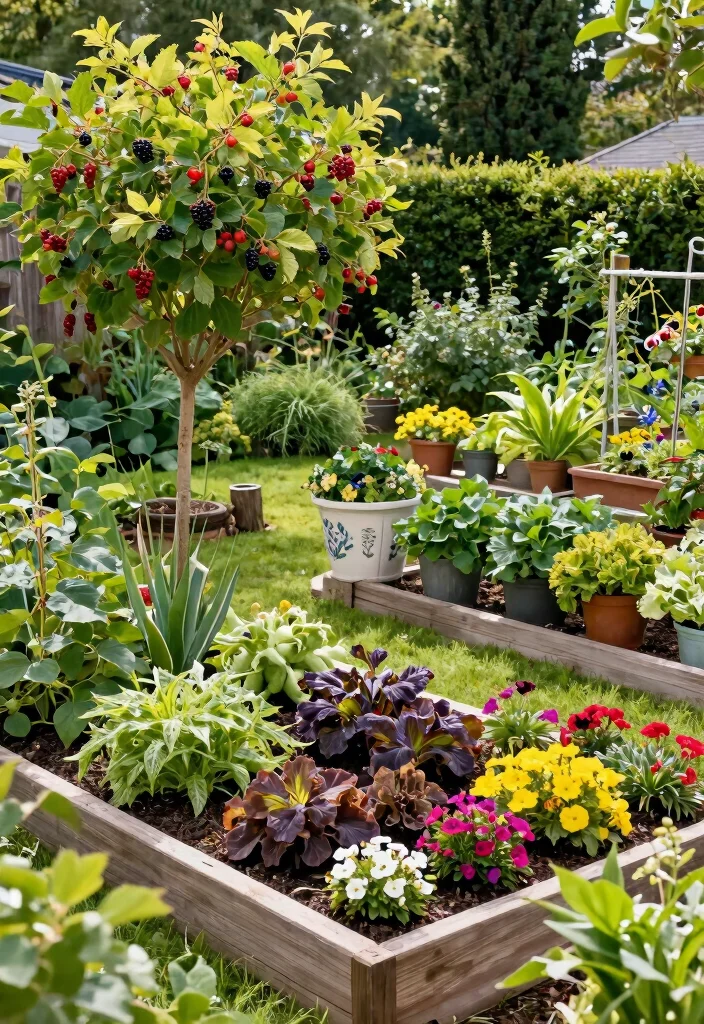 15 Genius Renter Friendly Backyard Ideas That'll Make You Say 'Wow!' - 13. Edible Landscapes 1