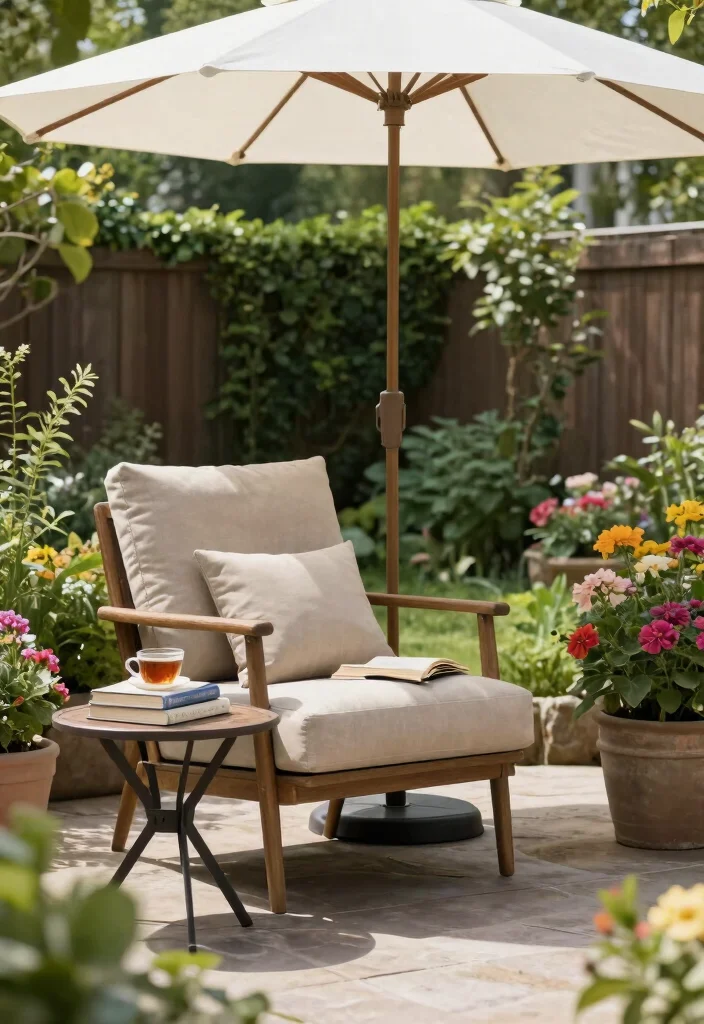 15 Genius Renter Friendly Backyard Ideas That'll Make You Say 'Wow!' - 9. Cozy Reading Nook 1