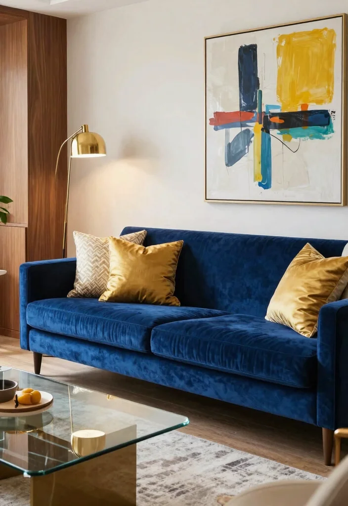 15 Glam Living Room Ideas That Will Transform Your Space Into a Chic Retreat! - 1. Luxe Velvet Sofas 1